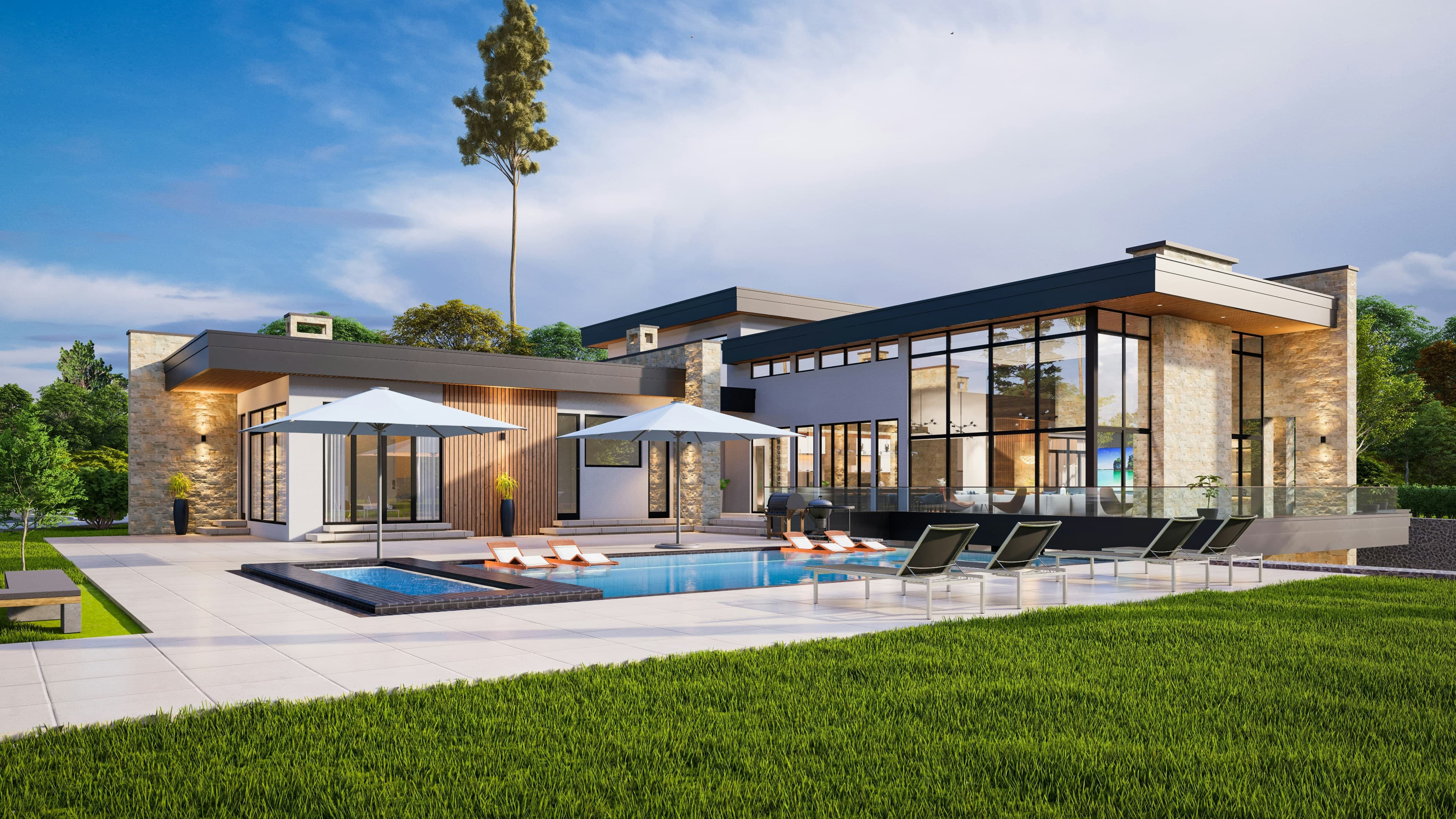 Luxury house